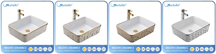 New design electroplating ceramic wash basin price in bangladesh