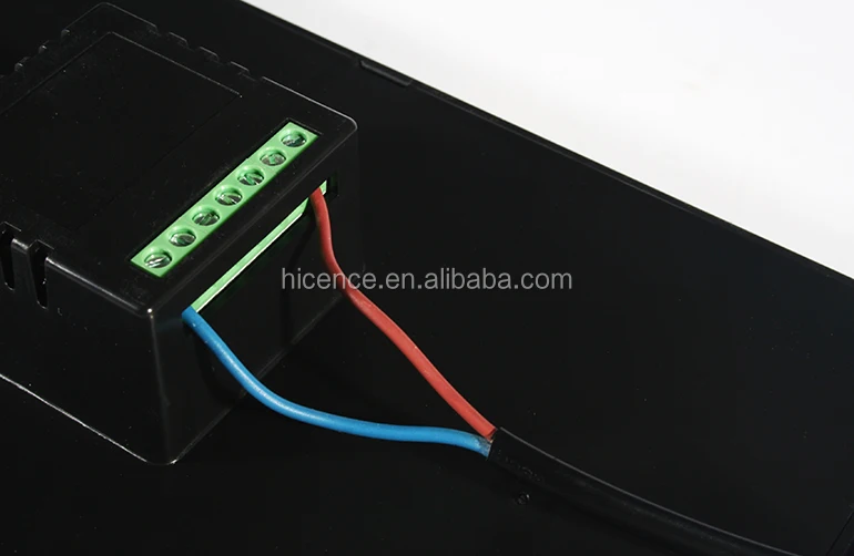 Crystal Glass Plate Hotel LED Lighted Door Room Number Level Number Direction Signage