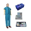 A new generation of intelligent whole body cardiopulmonary resuscitation simulator with a 4.3 inch monitor