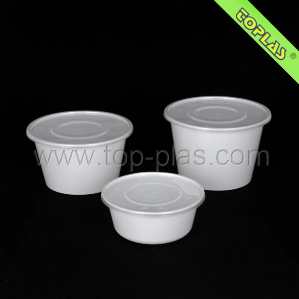 Disposable Microwave Safe Soup Bowl With Lid 360ml,500ml,700ml,850ml