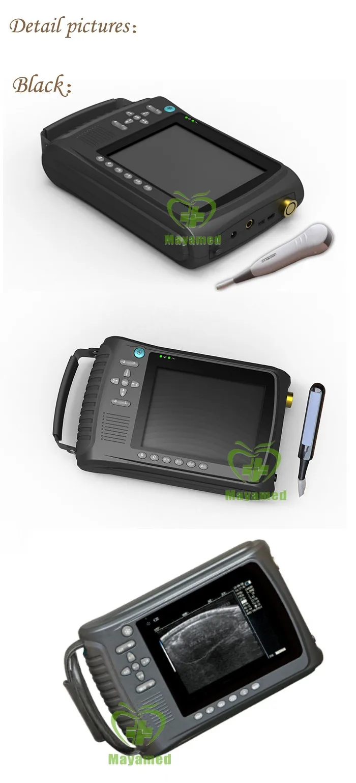 My-a014 Medical Equipment Portable Handheld Vet Ultrasound Scanner ...