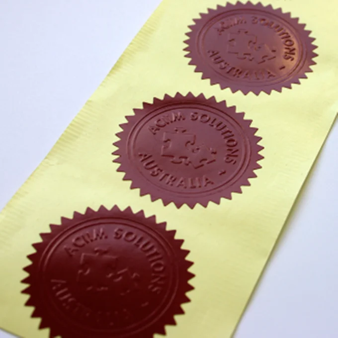 Luxury Printed Embossed Custom Hot Stamping Logo Labels - Buy Hot ...