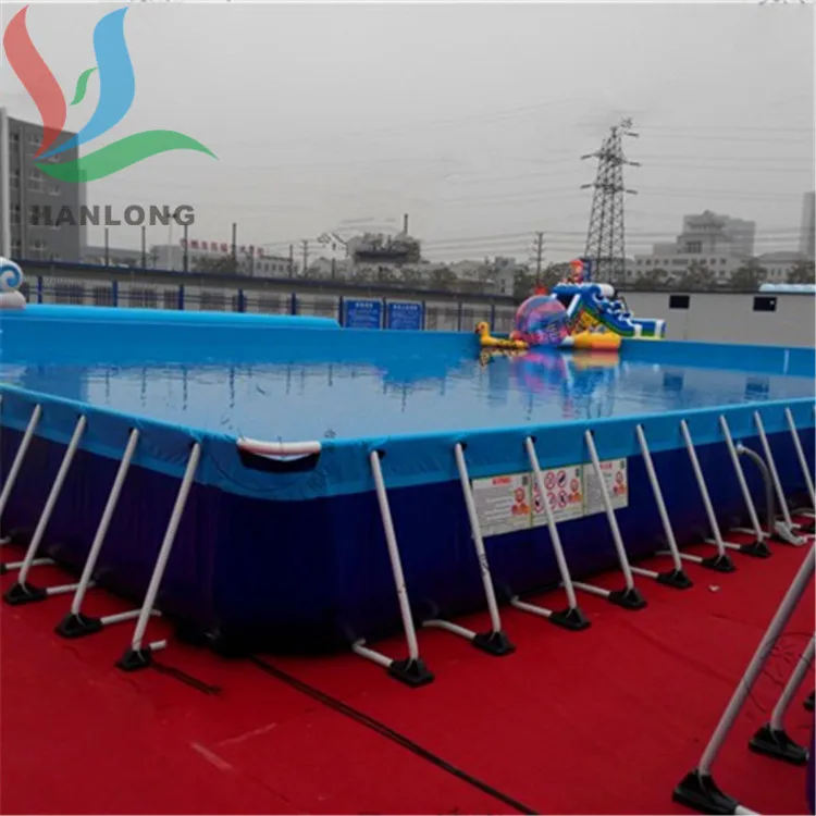 Pvc Tarps Fabric For Support Swimming Pool/inflatable Steel Swimming
