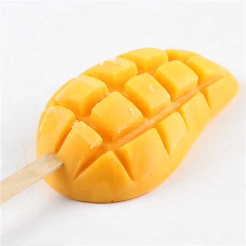 Ice Cream Mold Fruit Shape Mango 3d Fda Silicone Soap Mould