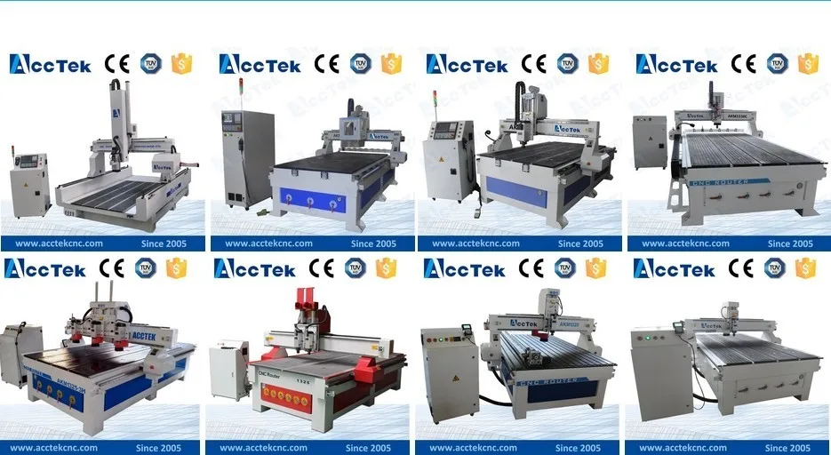 ACCTEK high speed 2030 big size cnc wood carving door router