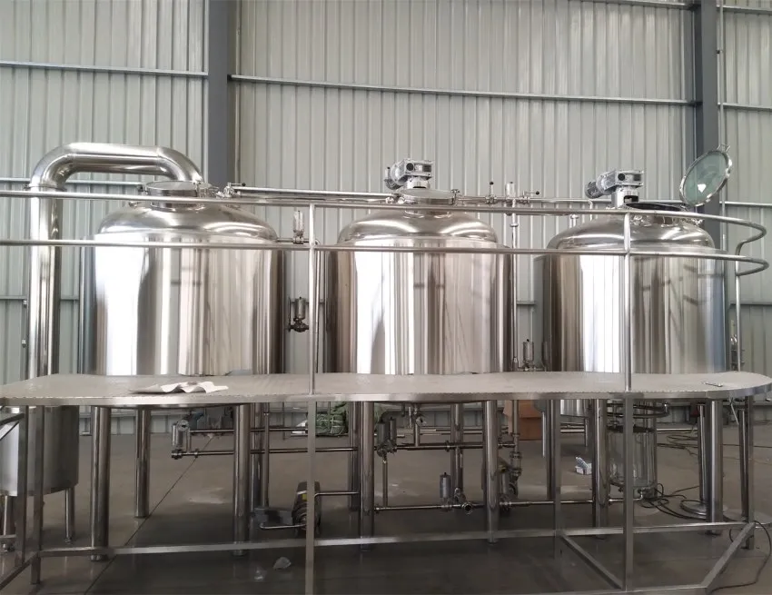 2500L Beer brewery equipment, Jinan Rainbow beer equipment, stainless steel brewing tank
