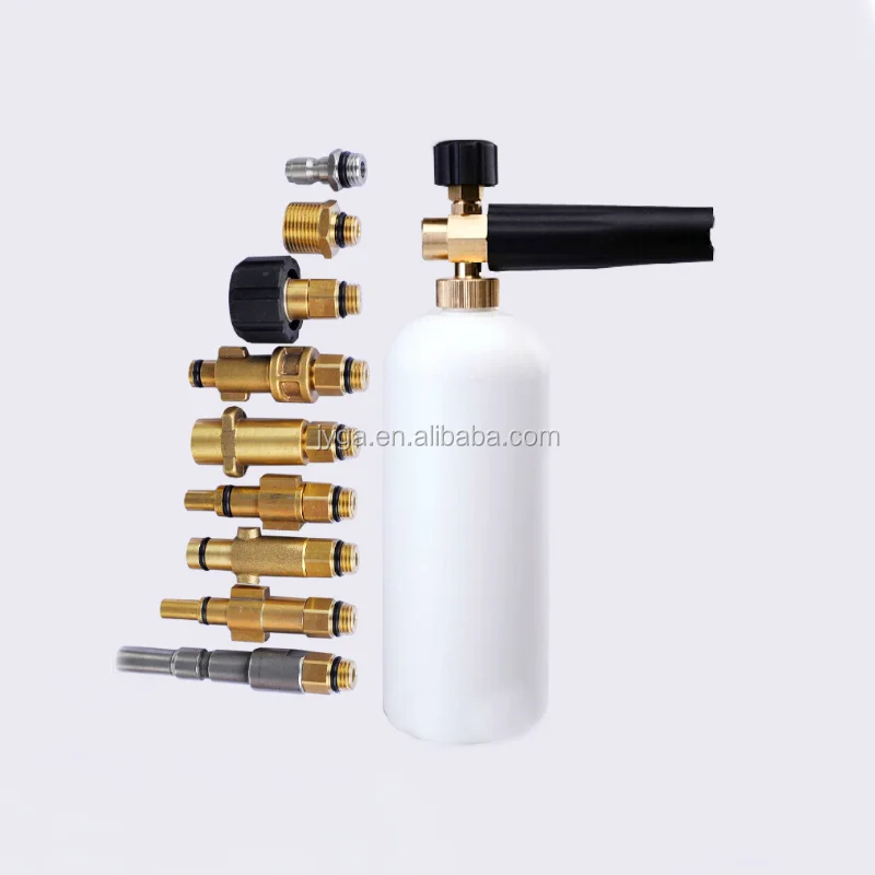 Foam Lance Snow Cannon Pressure Washer Gun Car Foamer Wash Quick Foam Lance Snow Cannon Pressure Washer Gun Car Foamer Wash Quick Adapter Jet Ly