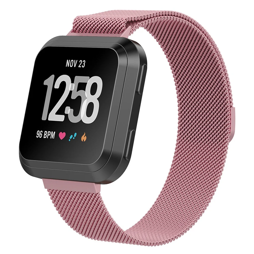 fitbit versa milanese band