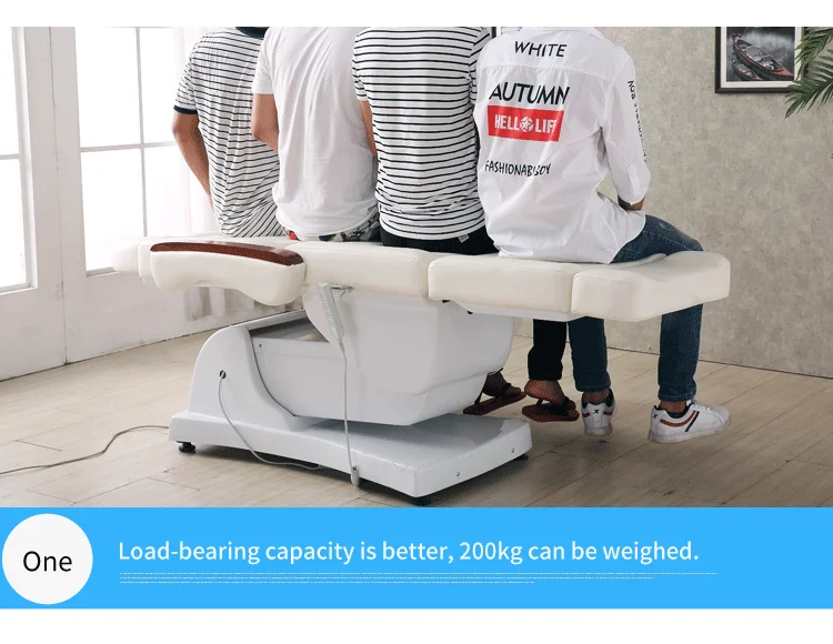 Salon Reclining Bed Electric Spa Chair Facial Beauty Bed Nuga Best