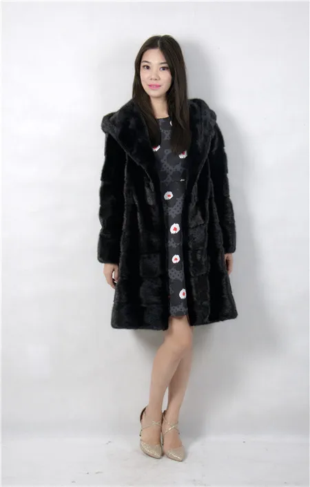2015 font b winter b font woman fashion real mink fur real mink coat 8051 90