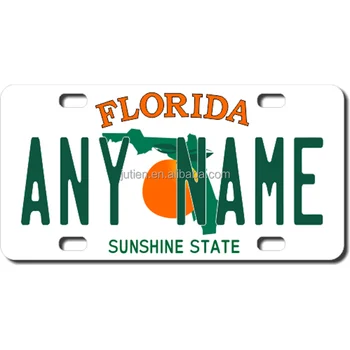 Australia American Personalized Bicycle Bike Metal Mini Name