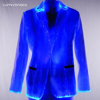 Luminous Jacket Glow In The Dark Jacket Dancing Led Jacket - Buy ...