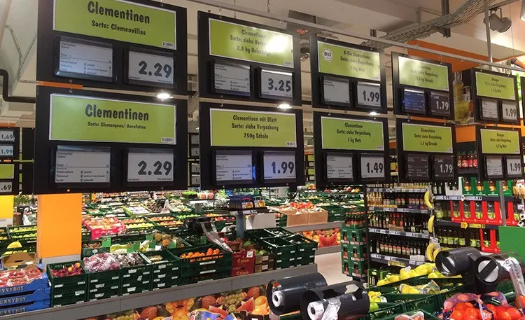 Digital Price Tags Grocery Stores