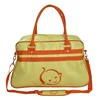 Retro leather bowling bag