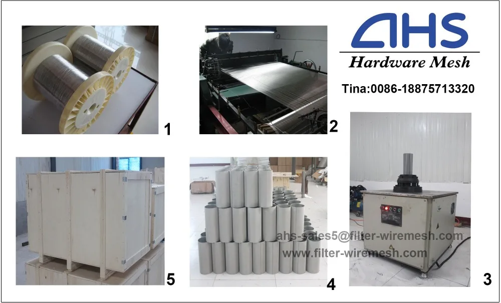 Stainless Steel Weave Wire Mesh Type Filter Screen Tube Filter Buy