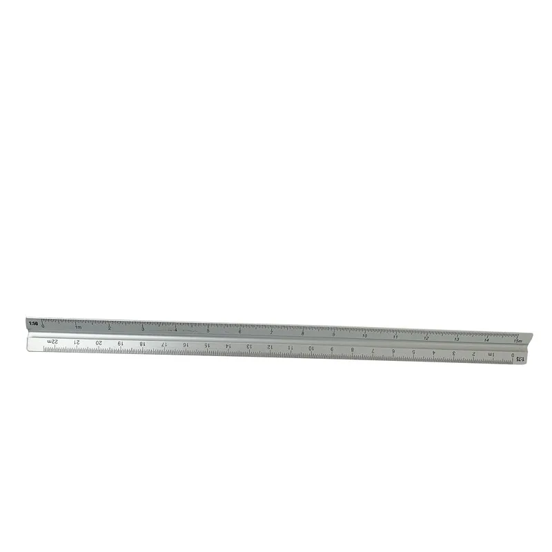 30cm Promotional Or School Triangular Aluminum Scale Architect Ruler ...