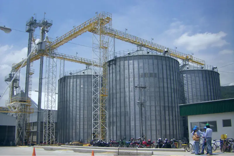 Small Grain Steel Silo,3t/5t/10t/15t Small Silo,Poultry Silo For Sale