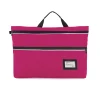 Wholesale Eco-Friendly A4 A5 Mesh File Folder Zipper Colorful File Folder Document Bag For Office Students