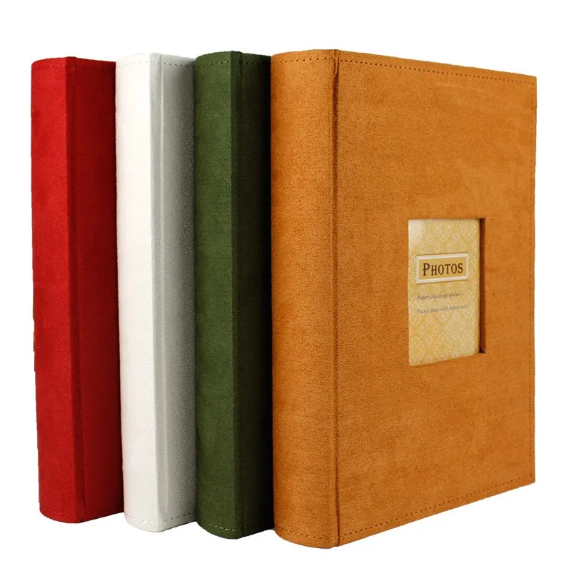 Wedding Photo Album 6x4 Photo Alblum Diecut Window 4"x6'' Scrapbook