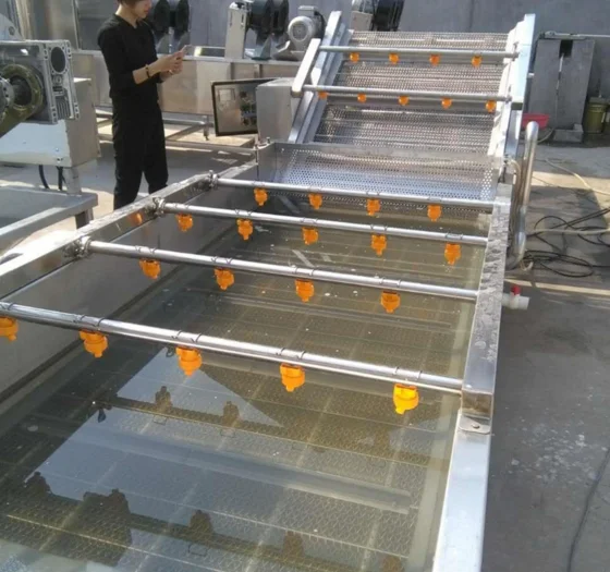 High Quality Industrial Fruit and vegetable Washing Machine Price