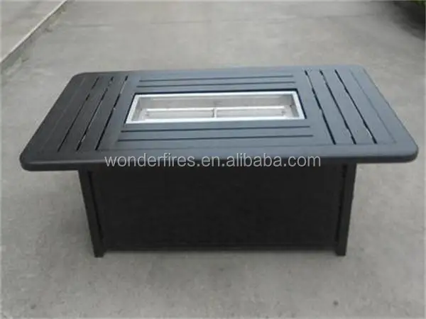 rectangle fire pit table cover
