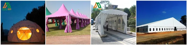 20 x 20 big outdoor white pvc wedding commercial party tent