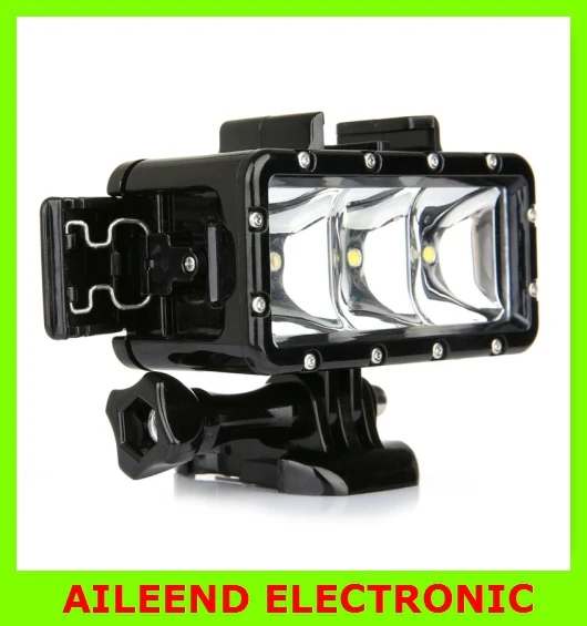 30M Waterproof 300LM Video Light for / Dazzne / Xiaomi Yi Sport Camera