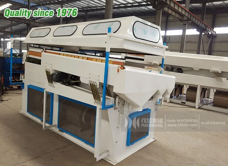 Hemp seed gravity separator machinery