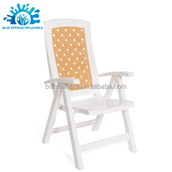 Blue Springs Outdoor Furniture Plastic Folding Beach Chair Blue Springs Outdoor Furniture Plastic Folding Beach Chair