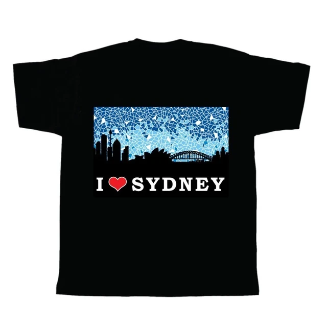 Factory Custom Australia T Shirt Printing Men's T Shirts
