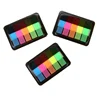 Custom 1c logo transparent pvc pet sticky note with pp box