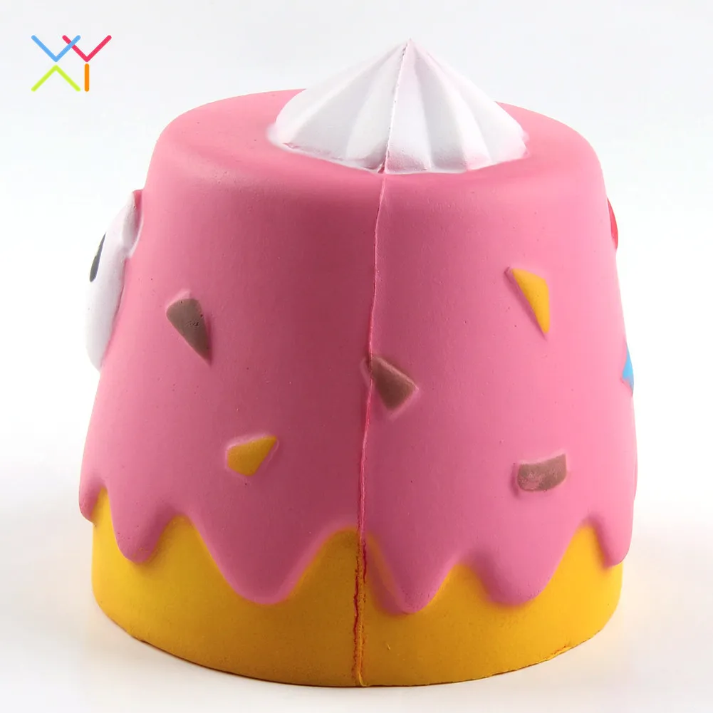 China factory new gift toy, food scented soft slow rising cake squishy wholesale super soft food squishy