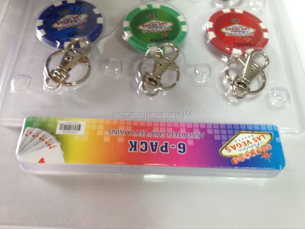 6pack Las Vegas Souvenir Poker Chip Set Buy Poker Chip Set Product