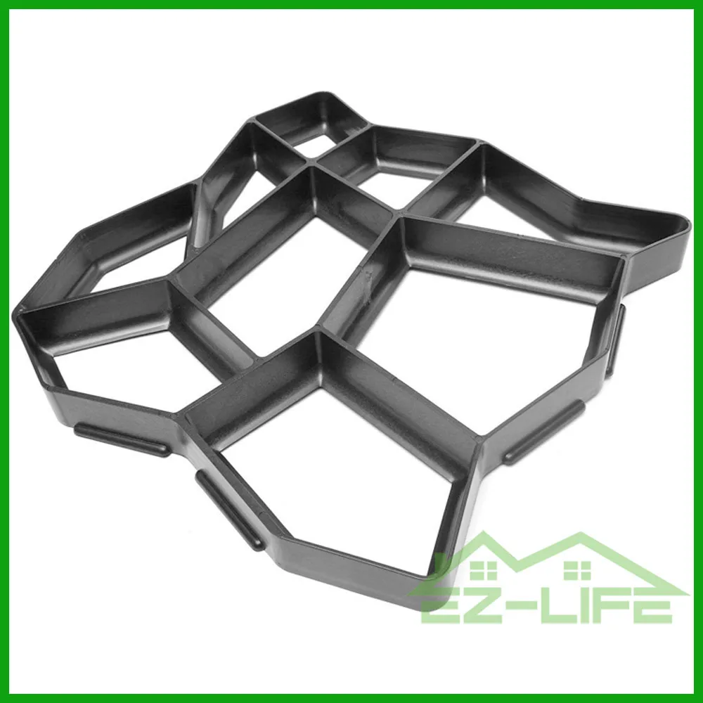Pflasterform Outdoor Decorative Diy Plastic Pavement Mould Random Stone