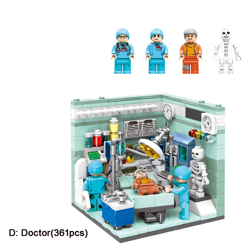 Xingbao Building Blocks Future Dreamer Mini Model Figure Toys Gift Kids DIY 6PCS 