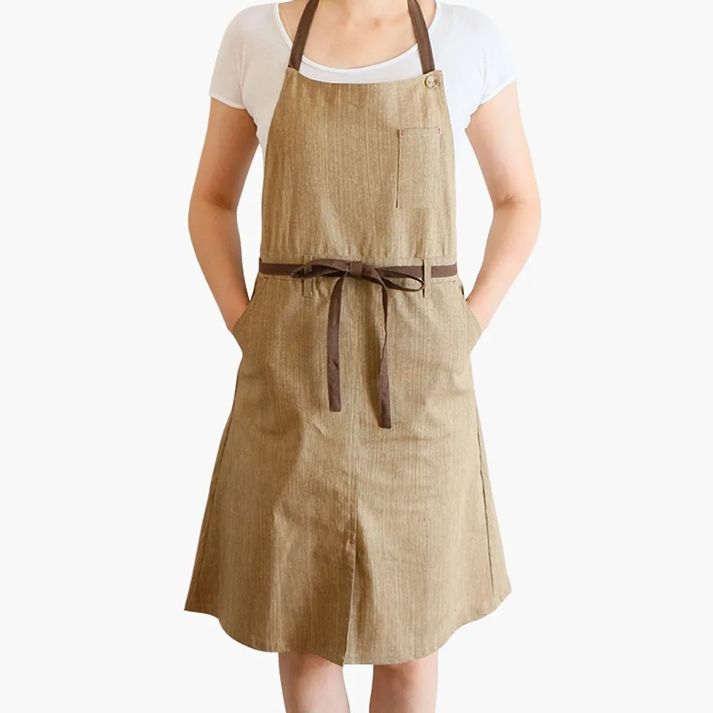 Wholesale Custom Adult Women Comfortable Raw Ecological Linen Cotton