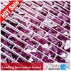 Active peel and stick textured vinyl covering epoxy wall tile