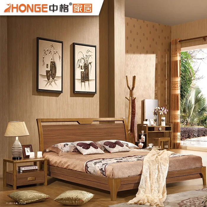 China Direct Import Wooden Bed Room Set Bedroom Furniture For