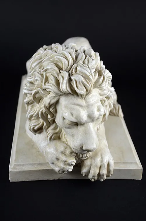 wholesale hand carved lion sculpture outdoor animal statues