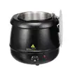 Electric stainless steel food warmer soup tureen soup kettle
