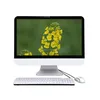 Very Cheap 21.5 23.8 inch IPS 1080P Narrow Bezel Laptop computers All In One Pc Core i3 i5 I7 Gaming Aio Desktop Computer