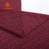 Cheap garment polyester blend rayon knit jacquard fabric for dress