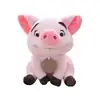 Pig Stuffed Animal Plush Piggy Farm Pet Soft Toy for Kids A cartoon pig with a sad multicoloured expression Custom logo