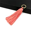 Handmade suede tassels with gold metal for fashion handbag