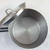Best price short body stainless steel cast iron sauce cooking pot for induction cooker