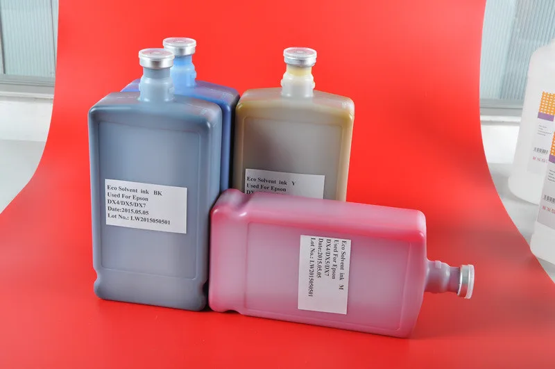 Oil Based Printer Ink For Epson Dx5 Printhead Eco Solvent Ink Buy