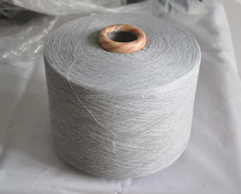 Open End Grey Melange Yarn Cotton Polyester Blended Yarn Buy Open End,Melange Yarn,Cotton