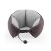 Shredded Memory Foam Travel Designed Portable Neck Support Car Headrest Pillow Airplane Shredded Memory Foam Twist Travel Pillow