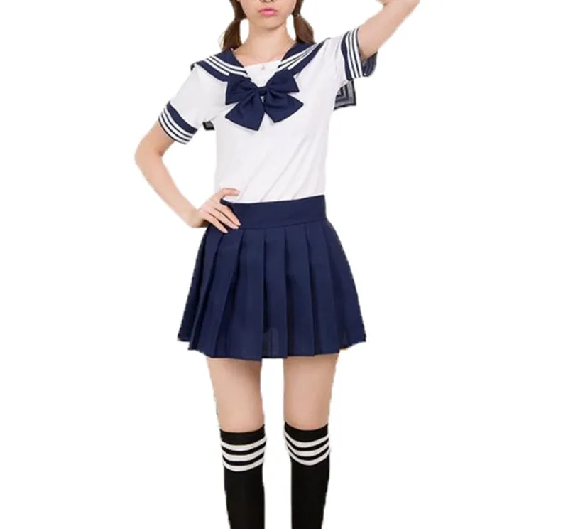 Japanese high school uniform sexy costume/school girl student uniform ...