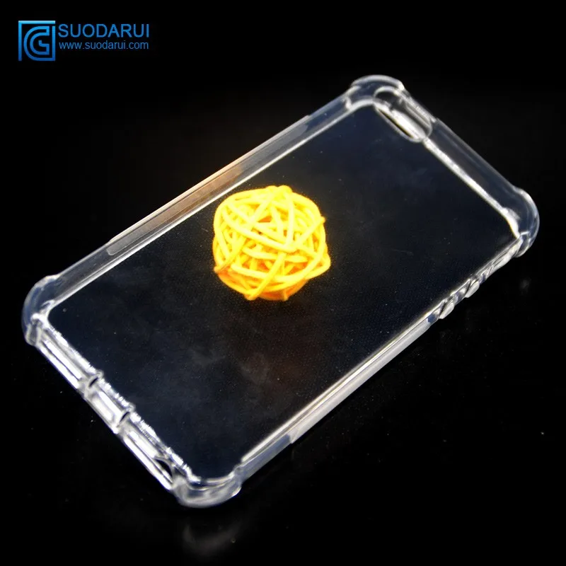 DROP DETECTION anti - skid Clear tpu case for iphone SE